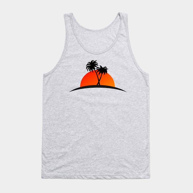 Sunset beach Tank Top by RENAN1989